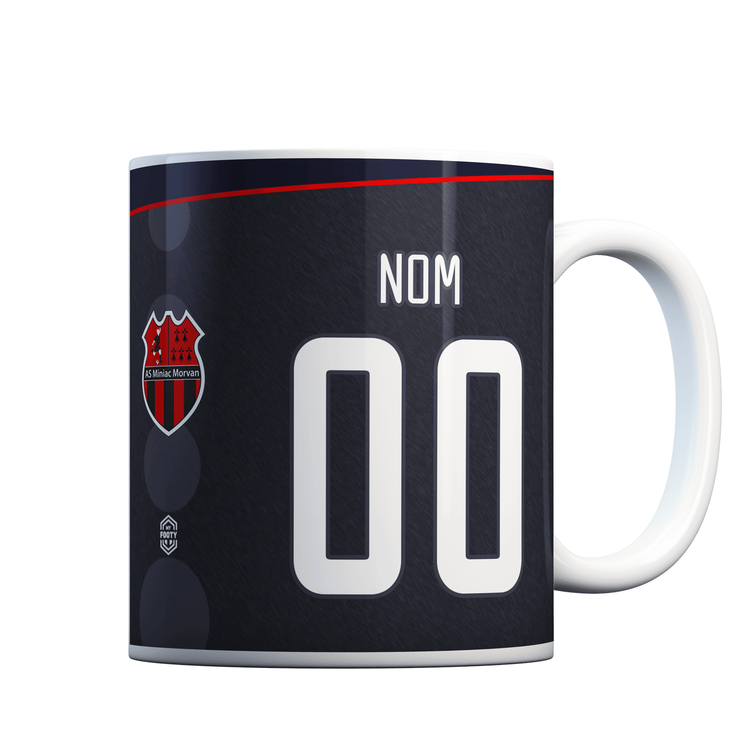 Footy Mug - As Miniac Morvan Domicile