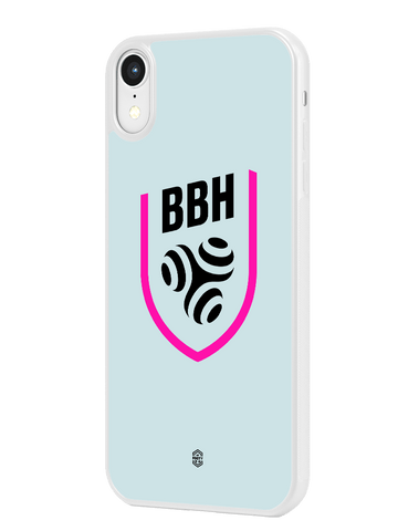 Brest Bretagne Handball Bleu - Logo Noir et Rose