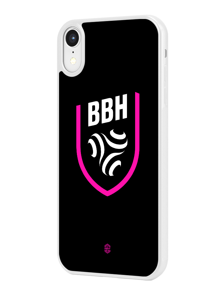 Brest Bretagne Handball Noir - Logo Blanc et Rose