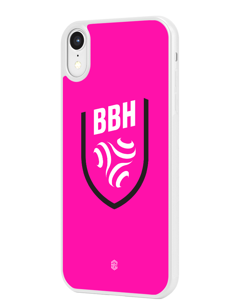 Brest Bretagne Handball Rose Foncé - Logo Blanc et Noir